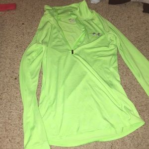 Under armour half zip